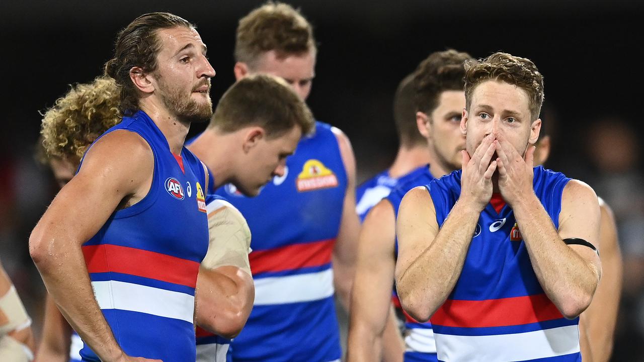 The Western Bulldogs went out in the first week of finals. Photo: Quinn Rooney/Getty Images.