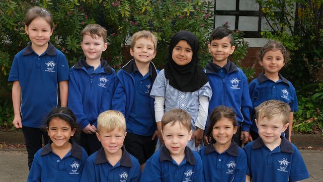 Bell Park North Primary Top row: Aylah Johnstone, Kaiden Kelly, Soren Korndorffer, Taskeen Hussain, Arian Mohseni, Celia Ibrahim. Bottom Row: Fatma Aly, Brax Balaz, Easton Witney, Masha Gogic, Levi Mcniven. Picture Mark Wilson