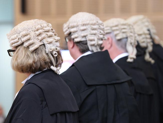 Generic pic Barristers at ceremony  Photographer Philip Norrish NO BY LINE