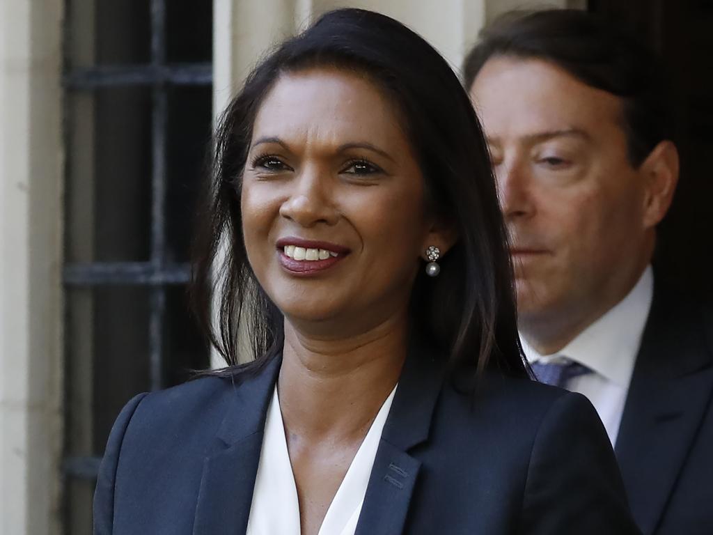 Gina Miller leaves the Supreme Court. Picture: Tolga AKMEN / AFP.