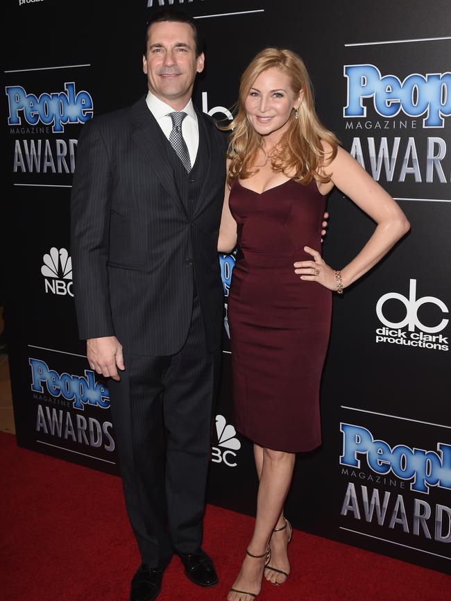 Jon Hamm and Jennifer Westfeldt.