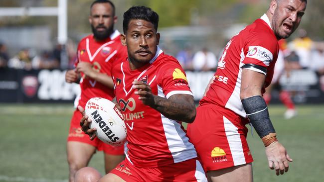 Ben Barba. Walgett Aboriginal Connection (WAC) vs Nanima Common Connection, Koori Knockout Grand Final from Bathurst. Picture: Warren Gannon Photography