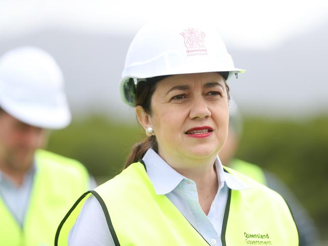 Premier Annastacia Palaszczuk has announced $28 million in funding to build two new finger wharves in the Cairns marine precinct, and $2 million for a business case into further expanding the city's capacity as a large vessel maintenance hub. PICTURE: STEWART McLEAN