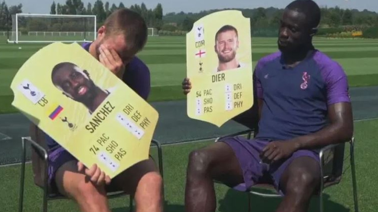 Eric Dier couldn't believe his pace on the game.