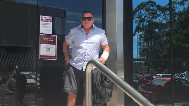 Michael Stuart Moles was fined $800 in Maroochydore Magistrates Court on Friday after he pleaded guilty to a public nuisance offence on Mooloolaba esplanade on October 18. Picture: Laura Pettigrew