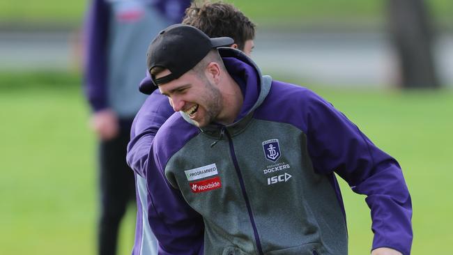 Docker Luke Ryan finished with 48 SuperCoach points to his name after injury a hamstring against the Bulldogs.