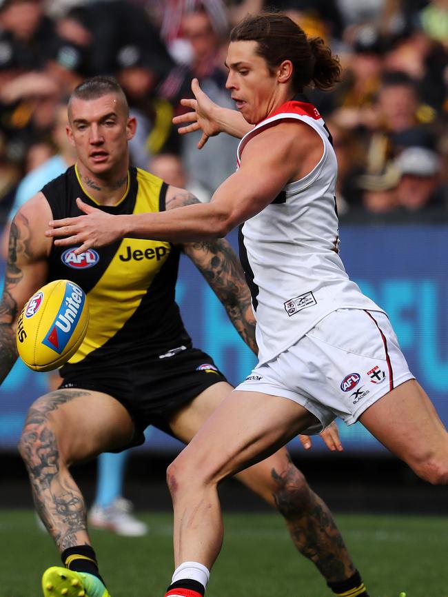 Jack Steele had a solid first season at St Kilda. Picture: Michael Klein