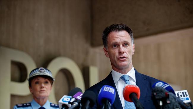 Unlike the PM, NSW Premier Chris Minns has acknowledged that he didn’t deal with the problem of anti-Jewish protests quickly enough after the Hamas October 7, 2023 terror attacks. Picture: NewsWire / Nikki Short