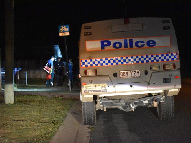 Queensland Police Service attending an incident in Mackay on Tuesday night, November 24. Generic QPS. Picture: Zizi Averill