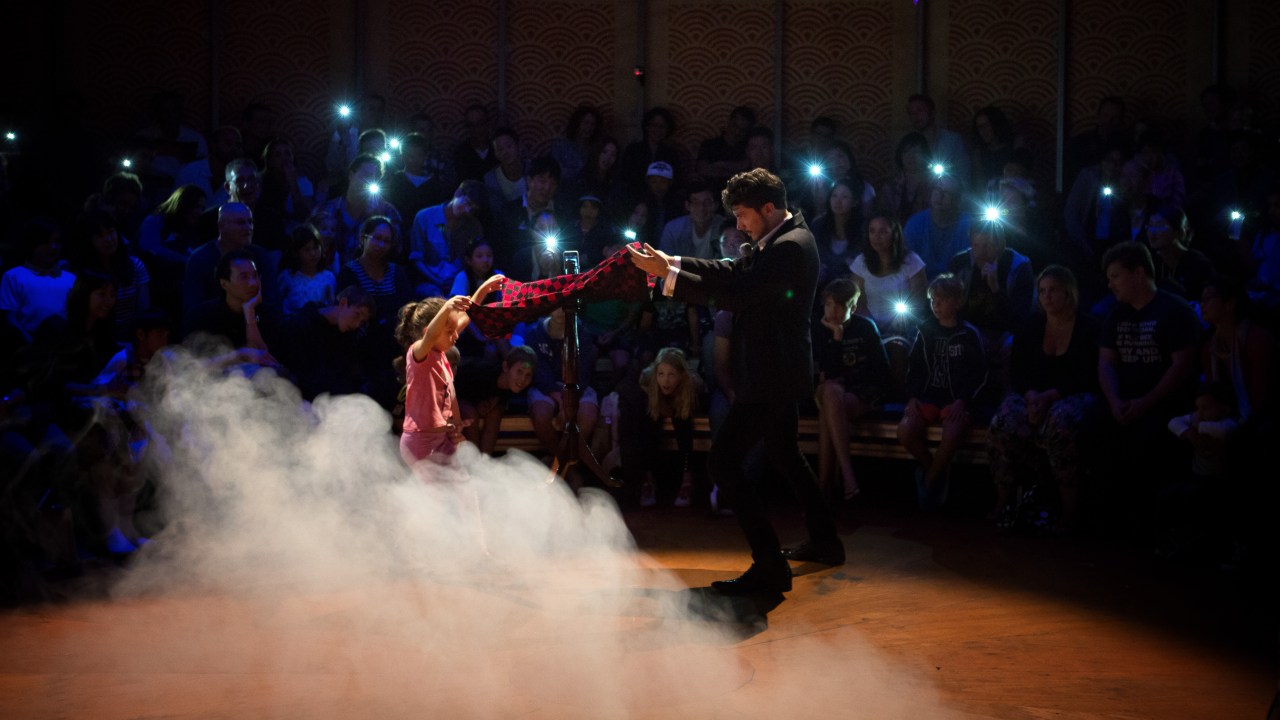 Mada's Magic Marvels at Sydney Spiegeltent. Picture: Leo Bonne