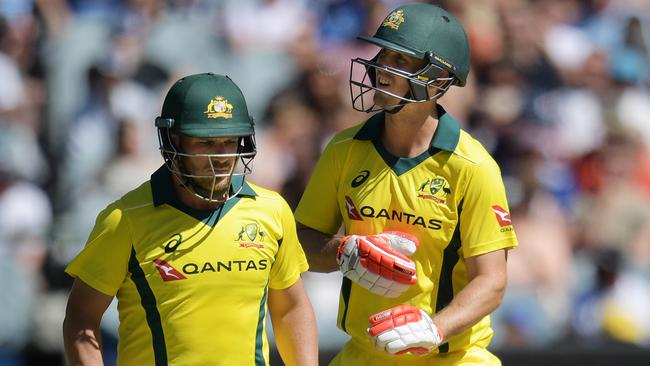 Mitchell Marsh could replace Aaron Finch as captain. Picture: AAP Image/Tracey Nearmy