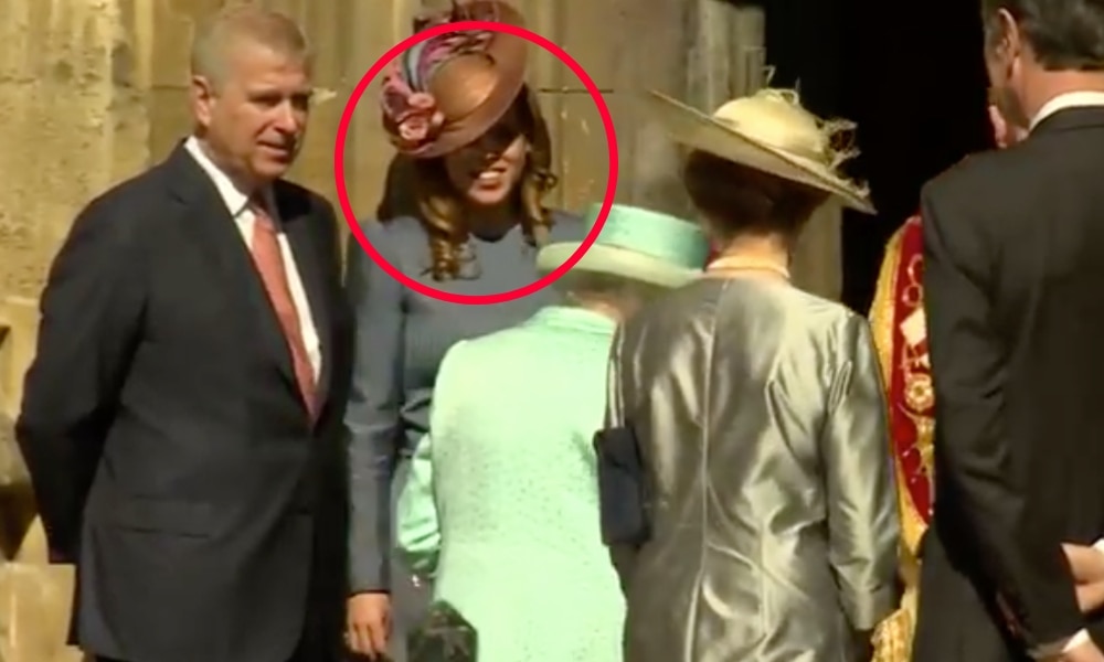 Why Princess Beatrice didn t curtsey to the Queen at Easter church