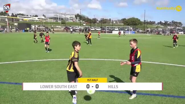 Replay: Lower South East v Hills (Boys div 1) - Sapsasa soccer country carnival day 3