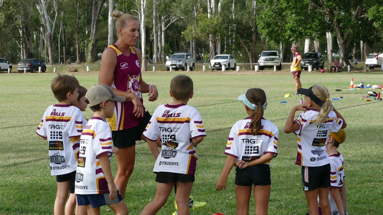 CQ Bulls Touch Football's 6 Again Clinic, Rockhampton Touch Fields.