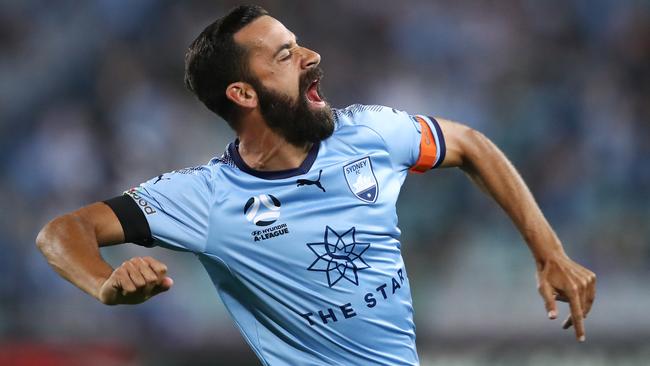 Alex Brosque is confident Sydney hold the trump card on Sunday night.