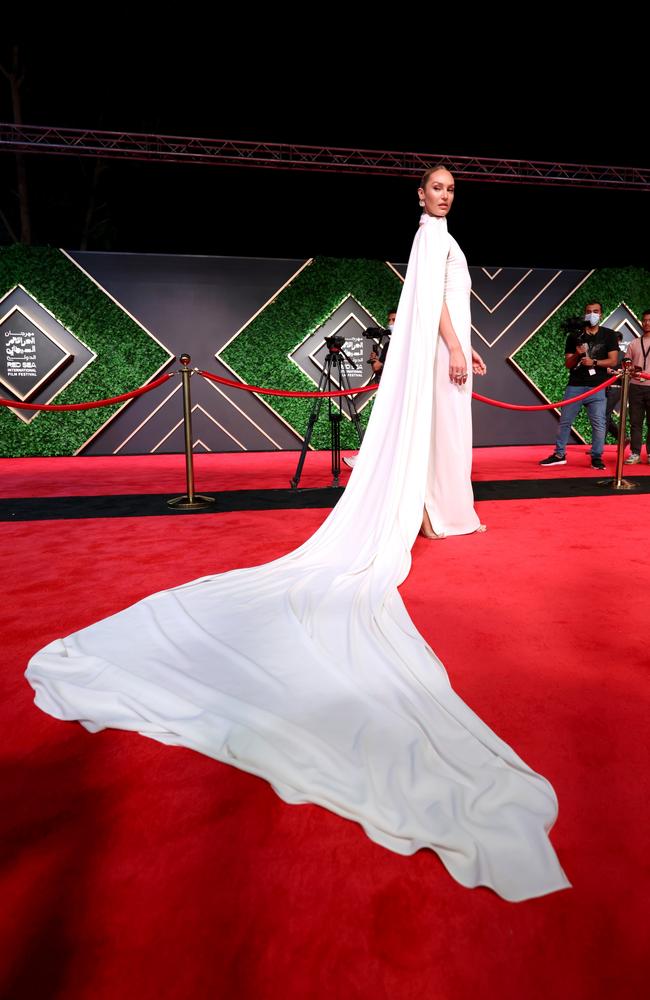 Candice made a showstopping appearance in Saudi Arabia last month. Picture: Tim P. Whitby/Getty Images for The Red Sea International Film Festival.