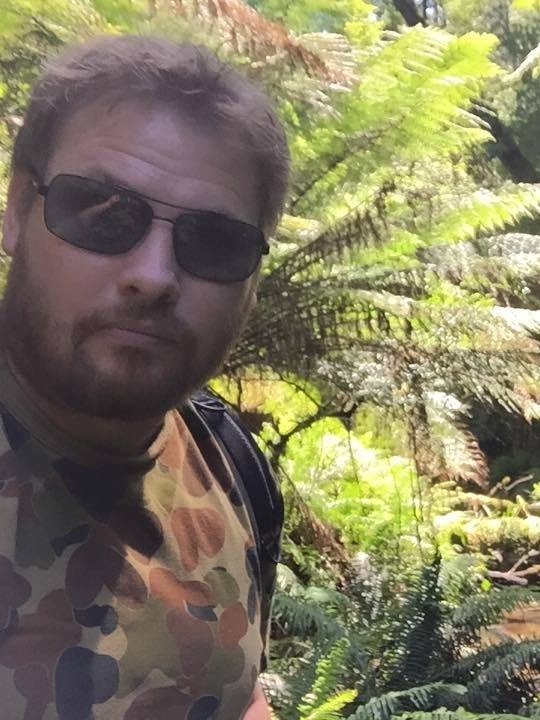 Kane Dalton, 46, was dismissed from the defence force after admitting to faking his own promotion from Major to Lieutenant Colonel. Picture: Facebook/Supplied