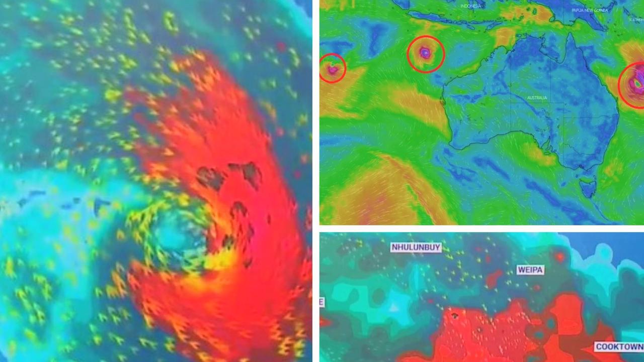 Cyclone Freddy Forms Off Wa Coast Further Three Tropical Cyclones