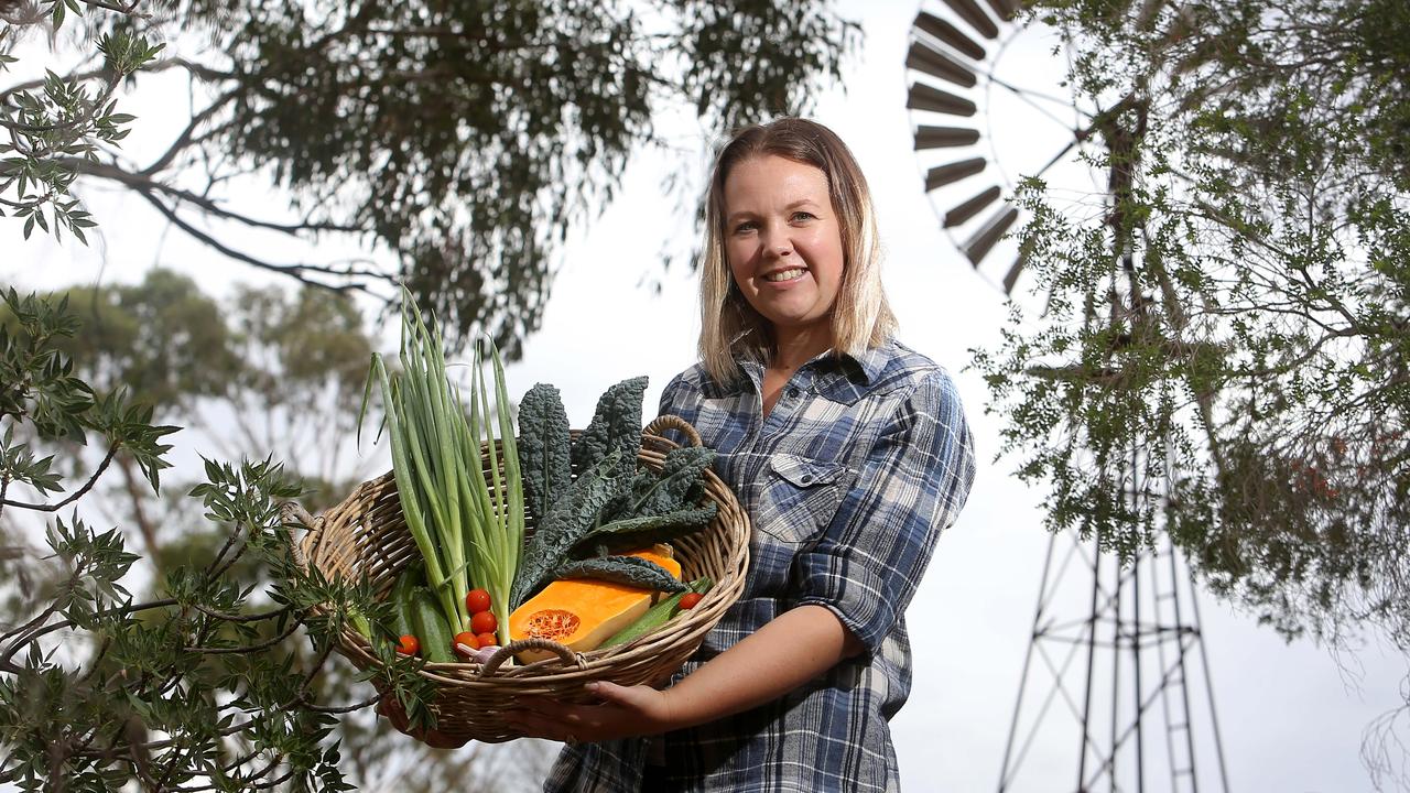 Hollie manages the family’s horticulture operation on one hectare.