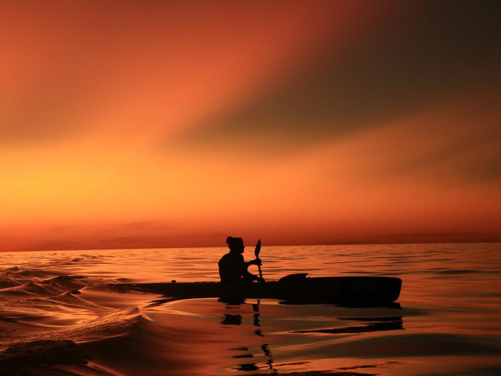 Not all grim … Bonnie off Port Headland, WA. Pic: Jaime Sallows