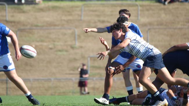 Emerging Reds Cup day one action between Queensland Country and Brisbane White in the Under 16s.