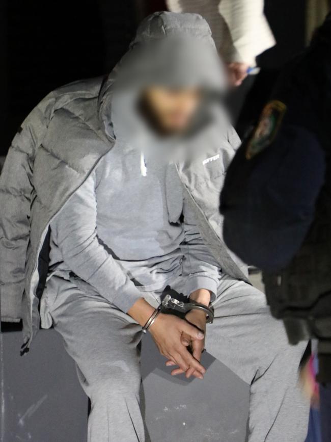 One of the men arrested on Friday. Picture: NSW Police