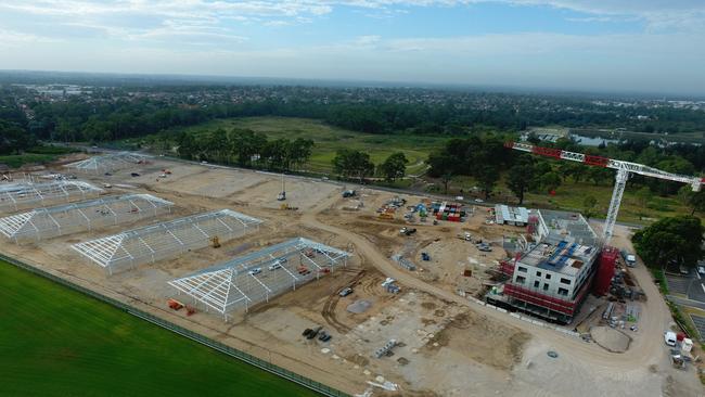 An aerial of the Inglis development back in February.