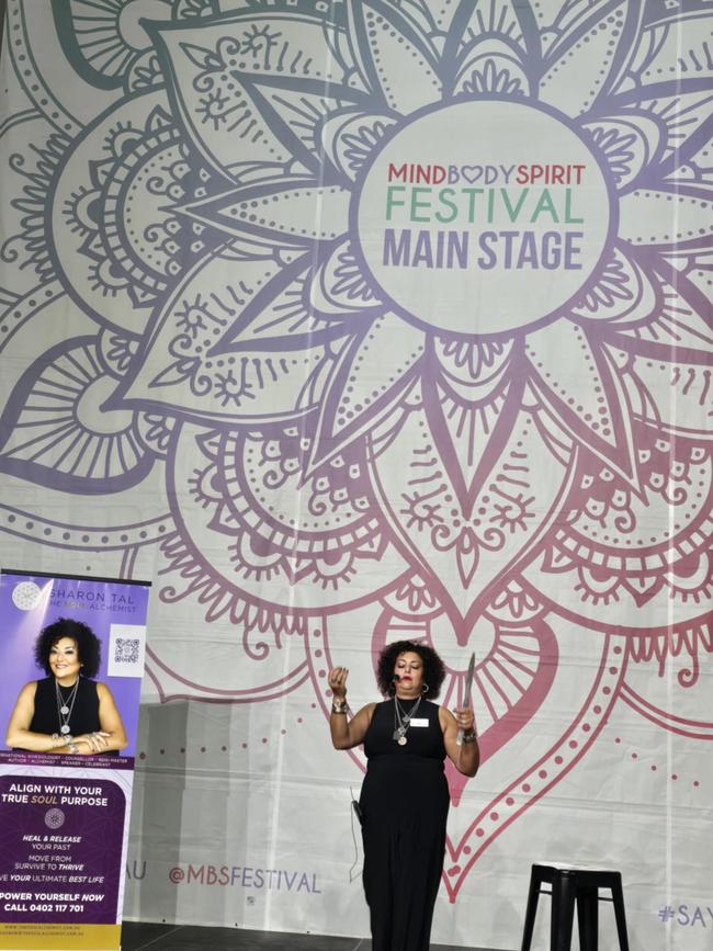 She has presented at the MindBodySpirit Festival for nearly a decade. Picture: Supplied