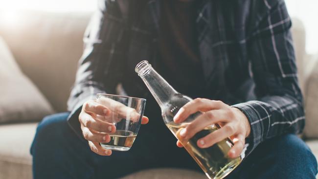 One in four Aussies drank alcohol at and unhealthy rate. Picture supplied.