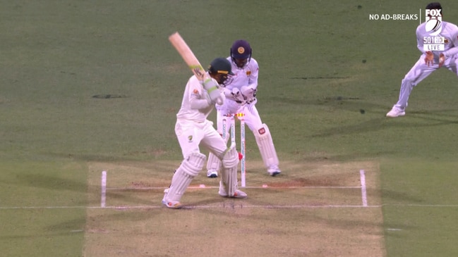 Khawaja chops on to Perera