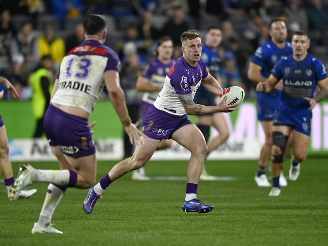 Cameron Munster had some classy touches in his return from injury, but more importantly, got through the game unscathed. Picture: NRL Imagery