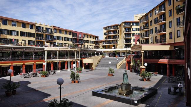 Norton St, Leichhardt, has become a ghost town. Picture: Sam Ruttyn