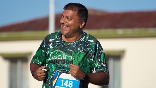 Brijesh kumar ran the 10km Run for MI Life. October 17, 2021 Picture: Marty Strecker
