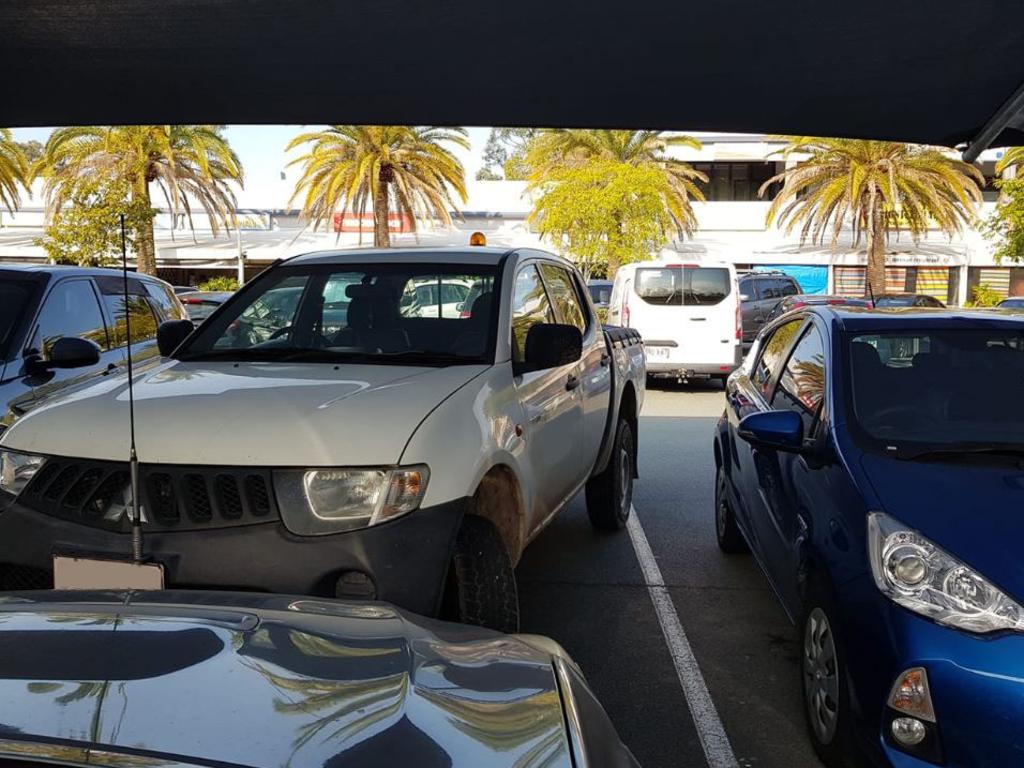 Bad parking in Worongary, Gold Coast