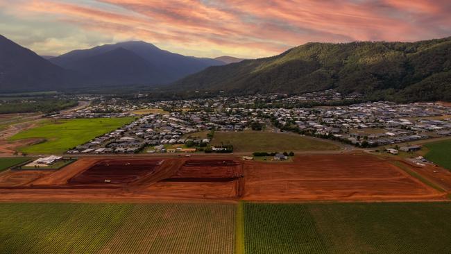 Gordonvale development Cutter's Rise is proving popular with buyers after large house blocks. Picture: Supplied