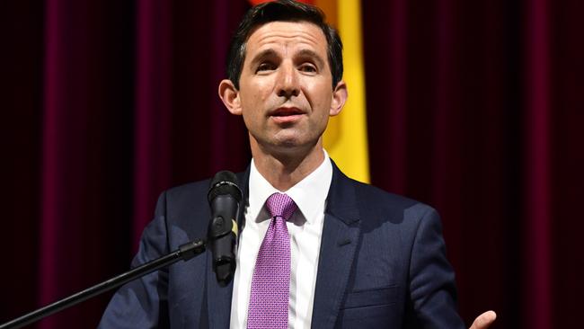 Federal Minister for Education Simon Birmingham. Picture: AAP