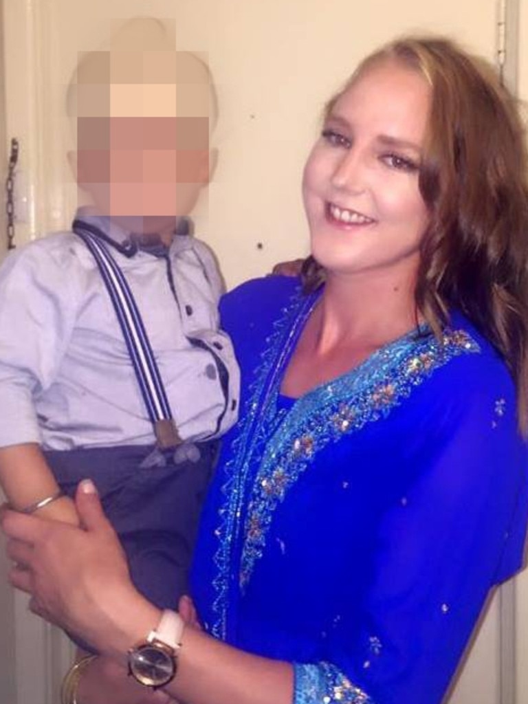 Megan Jayne Somerville, 35, of Modbury Heights, accused of stabbing her two sons in the middle of traffic on the North-South Motorway on Monday night. Picture Facebook