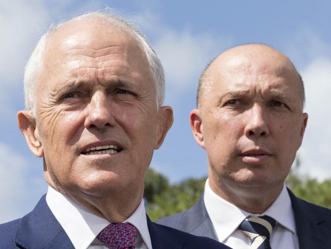 While most members of Turnbull’s leadership team didn’t believe Peter Dutton had the numbers, they know Turnbull’s leadership was over. Picture: Glenn Hunt