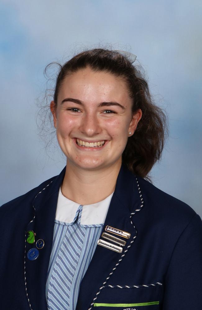 Molly McCann achieved a strong ATAR rank. Photo: Supplied