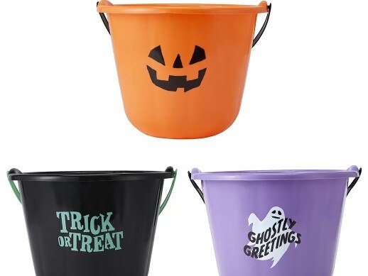 Kmart’s bright pail.