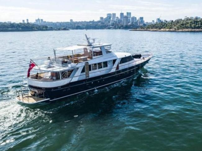 The Commonwealth Bank is selling Jon Agdemis' luxury yacht, Hiilani