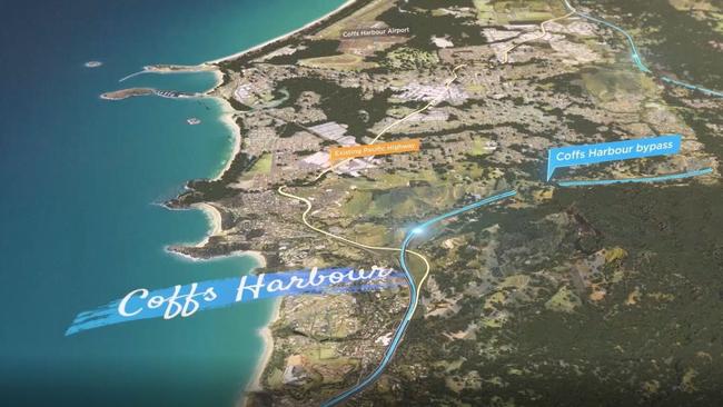 FINALLY: The RMS have released footage of the proposed Coffs Harbour bypass.