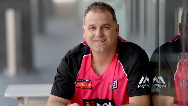 Darren Berry has coached the Sydney Sixers as well as the City Cyclones in the Strike League. Picture: Naomi Jellicoe