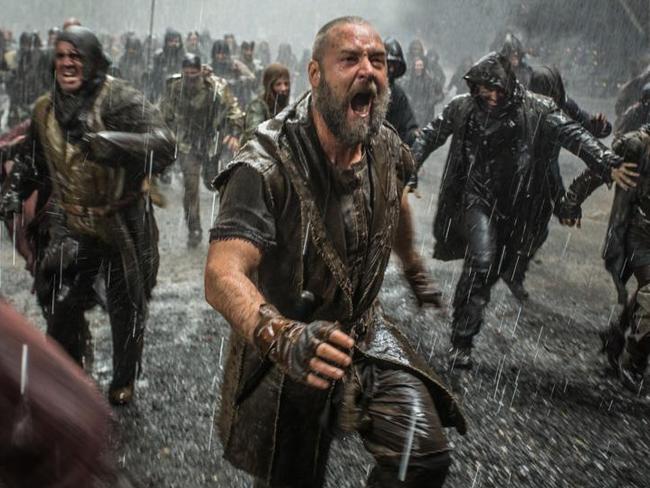 Russell Crowe as Noah in NOAH.