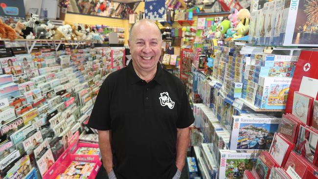 Domenic Zizza of News Xpress Oxenford. Photo: Richard Gosling