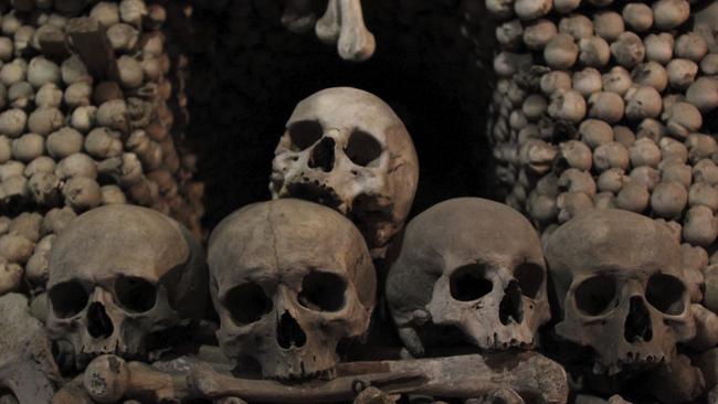 Skulls in Kutna Hora