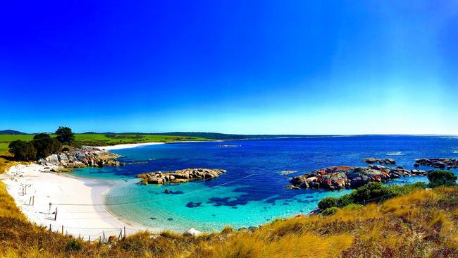 Tassie's best beaches | The Gardens, bay of fires. Stay away Queensland you won't like the beaches here or the water, or the snow, or the hiking trails or the snow capped mountains or food.... Just stay away you won't like it. Photo: Stephen Atkins