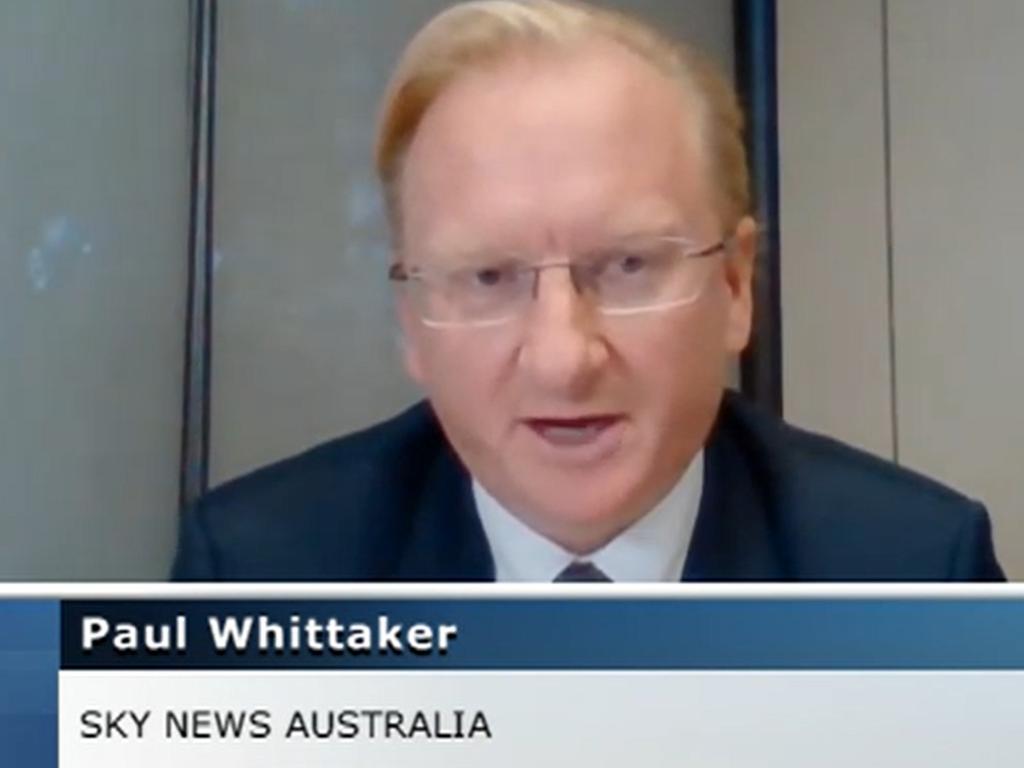 Mr Whittaker said Sky News strongly supported vaccination.