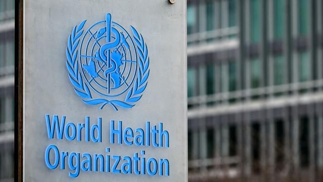 The the World Health Organization is one place where Israel is singled out. Picture: AFP