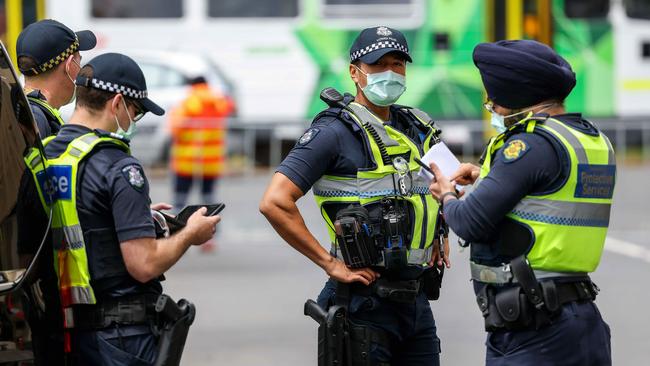 Mask rules have been eased in Victoria. Picture: Ian Currie